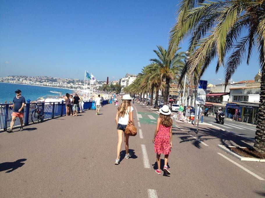 ניס #28 1 Bdr Flat Ac Balcony Hper Central 10Mins To Beach & Old Town מראה חיצוני תמונה