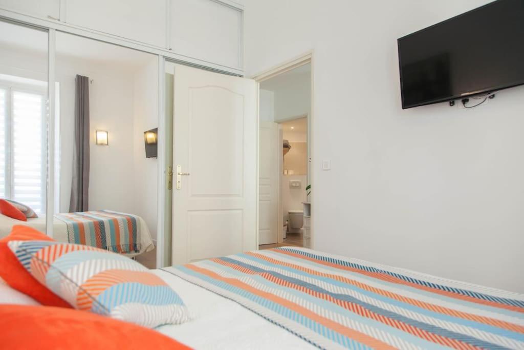 ניס #28 1 Bdr Flat Ac Balcony Hper Central 10Mins To Beach & Old Town מראה חיצוני תמונה